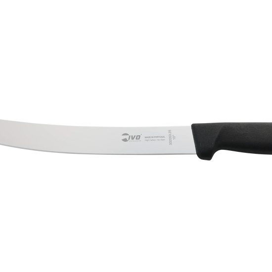 IVO® Butchercut 10" Black Curved Breaking Knife - Hazy Fly Fishing
