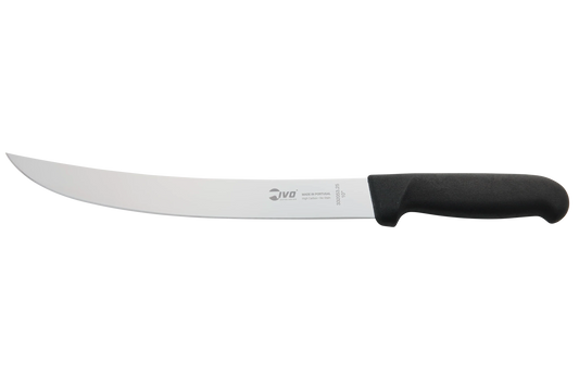 IVO® Butchercut 10" Black Curved Breaking Knife - Hazy Fly Fishing