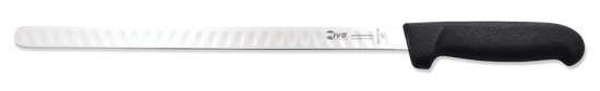IVO® Butchercut 12" Black Slicing Knife with Grantons - Hazy Fly Fishing