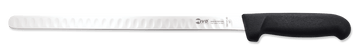 IVO® Butchercut 12" Black Slicing Knife with Grantons - Hazy Fly Fishing