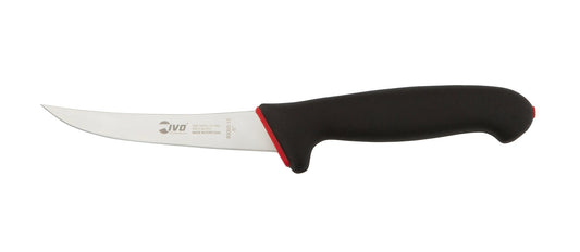 IVO® DuoPrime 5" Black Semi Flex Curved Boning Knife - Hazy Fly Fishing