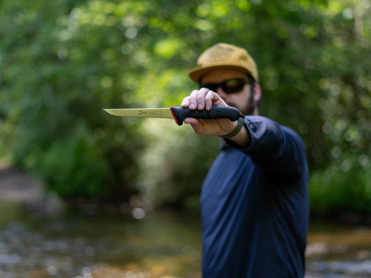 IVO® DuoPrime 6" Black Boning Knife - Hazy Fly Fishing