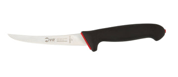 IVO® DuoPrime 6" Black Semi Flex Curved Boning Knife - Hazy Fly Fishing