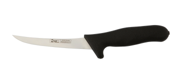 IVO® ErgoDuo 6" Black Semi-Flex Curved Boning Knife - Hazy Fly Fishing