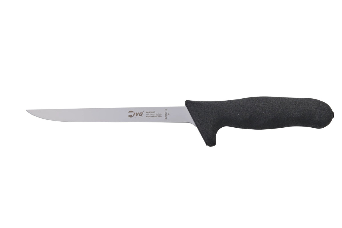 IVO® ErgoDuo 7" Black Fillet Knife - Hazy Fly Fishing