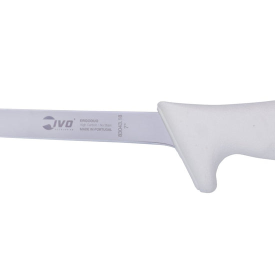 IVO® ERGODUO 7" White Flexible Fillet Knife - Hazy Fly Fishing