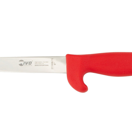 IVO® SafetyGrip 6" Red Boning Knife - Hazy Fly Fishing