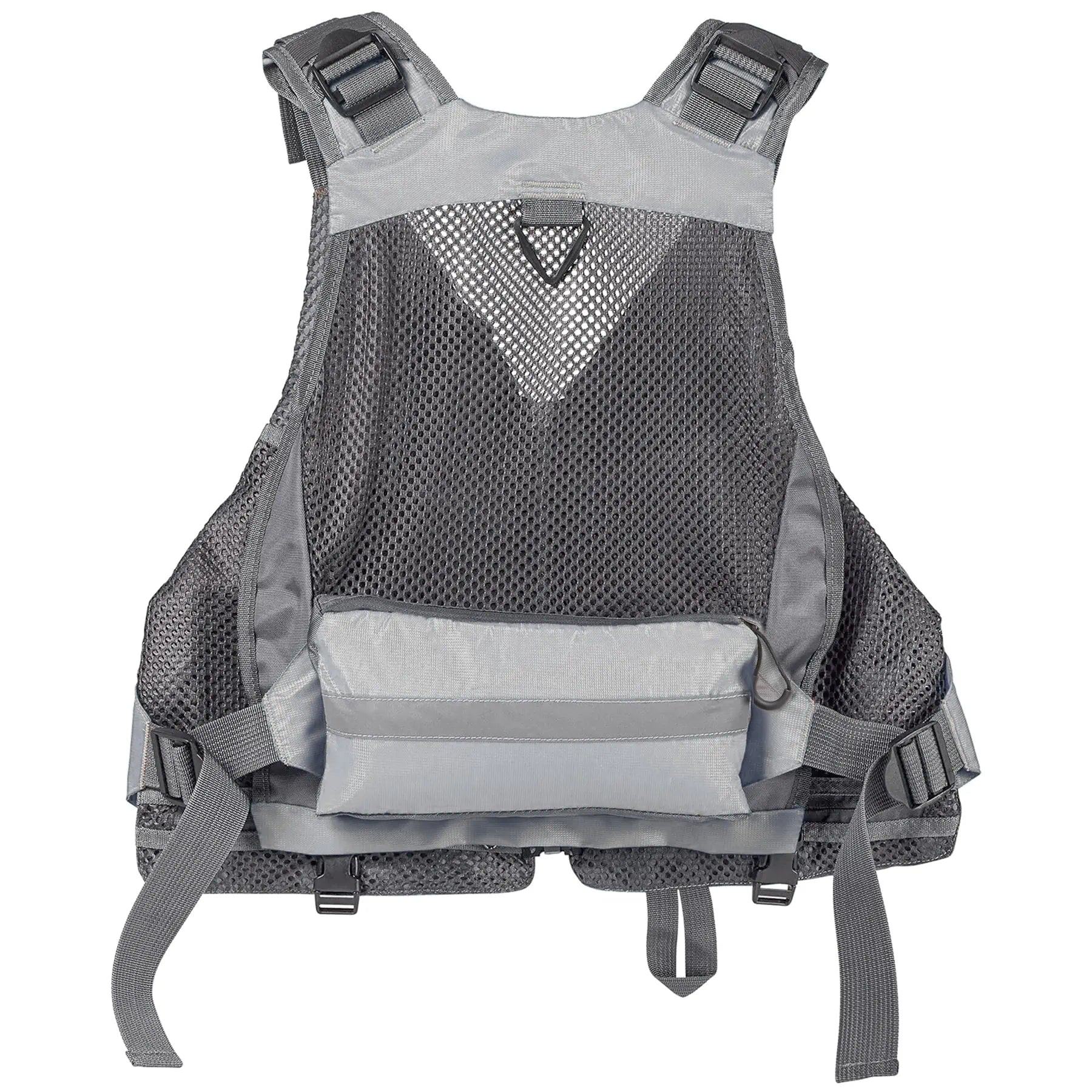 JHFLYCO Adjustable Mesh Fishing Vest - Hazy Fly Fishing