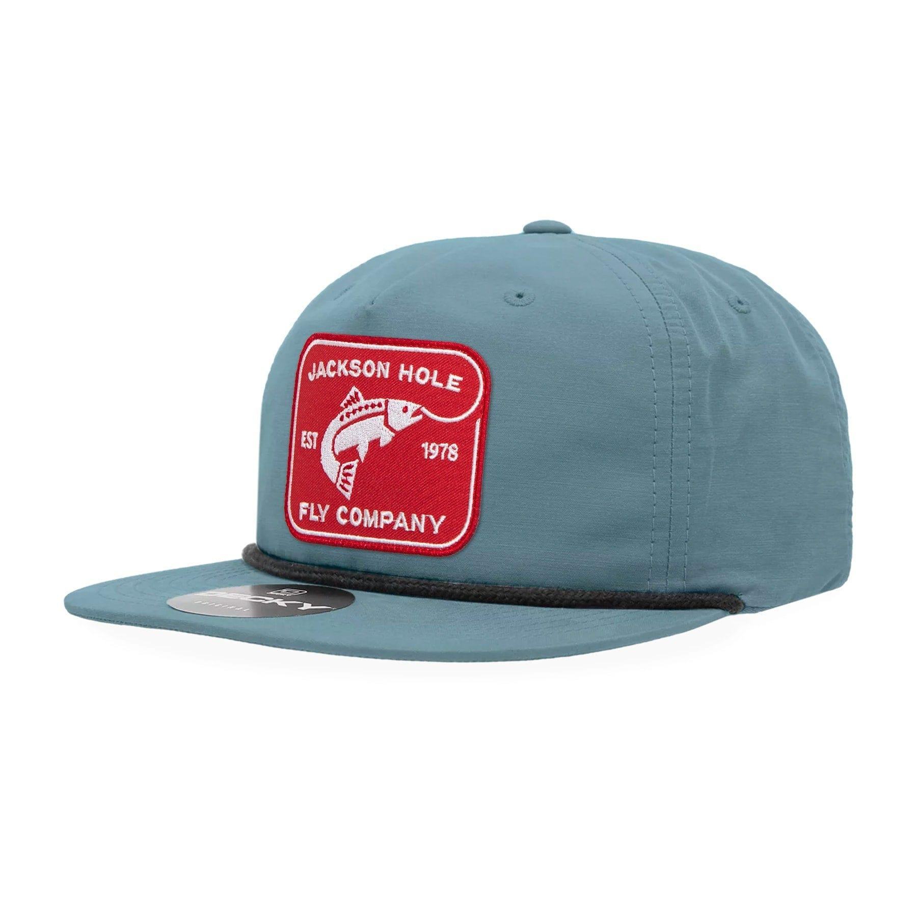 JHFLYCO Brushed Cotton Ball Cap - Rectangle Logo - Hazy Fly Fishing