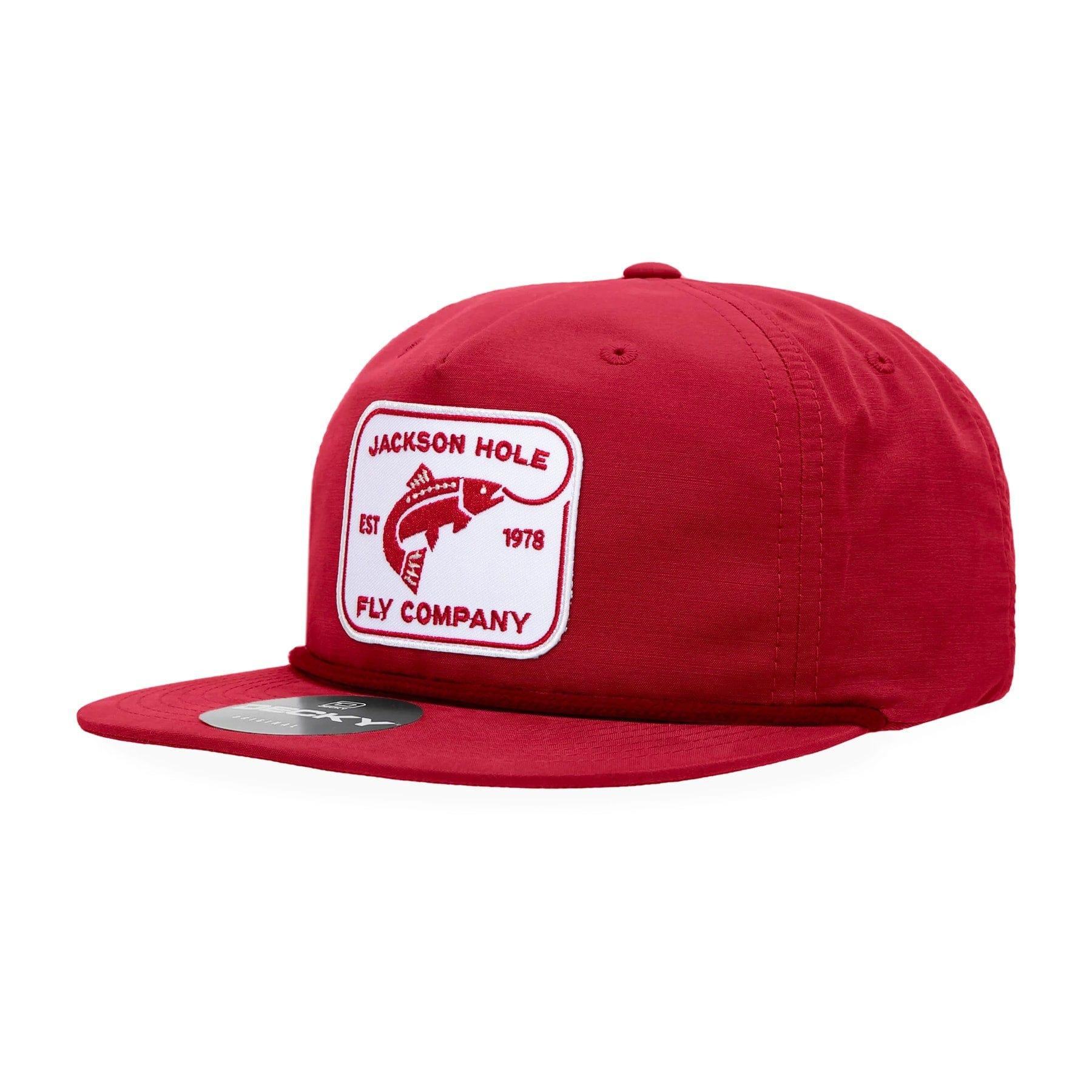 JHFLYCO Brushed Cotton Ball Cap - Rectangle Logo - Hazy Fly Fishing