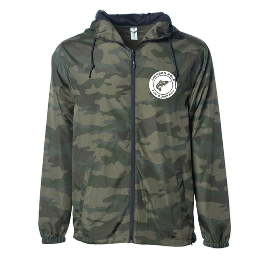JHFLYCO Lightweight Camo Windbreaker - Hazy Fly Fishing
