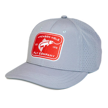 JHFLYCO Lightweight Performance Cap - Rectangle Logo - Hazy Fly Fishing