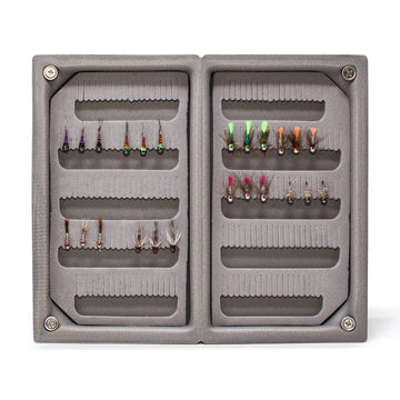 JHFLYCO Loaded Foam Fly Box - Euro Nymph Assortment - Hazy Fly Fishing