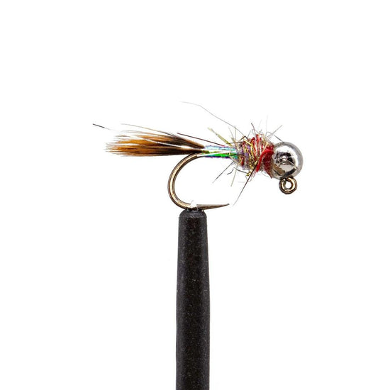JHFLYCO Loaded Foam Fly Box – Hopper Dropper Assortment – Includes 50m 4X Fluoroflex Tippet - Hazy Fly Fishing