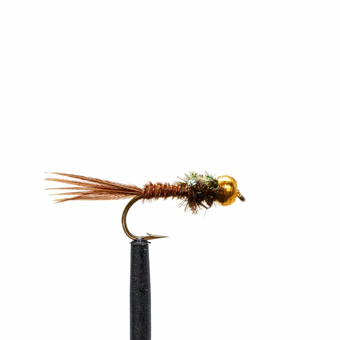 JHFLYCO Loaded Foam Fly Box – Hopper Dropper Assortment – Includes 50m 4X Fluoroflex Tippet - Hazy Fly Fishing
