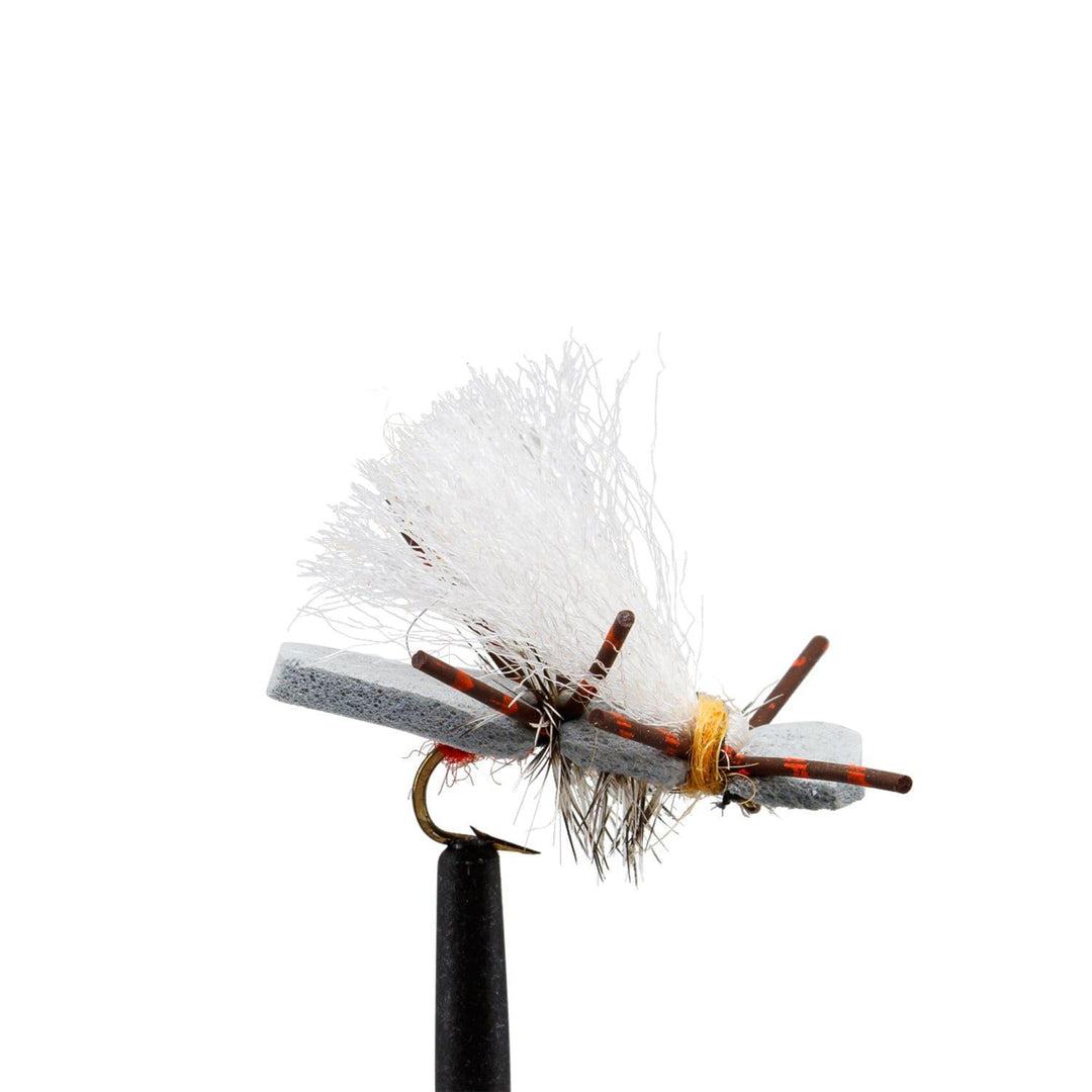JHFLYCO Loaded Foam Fly Box – Hopper Dropper Assortment – Includes 50m 4X Fluoroflex Tippet - Hazy Fly Fishing