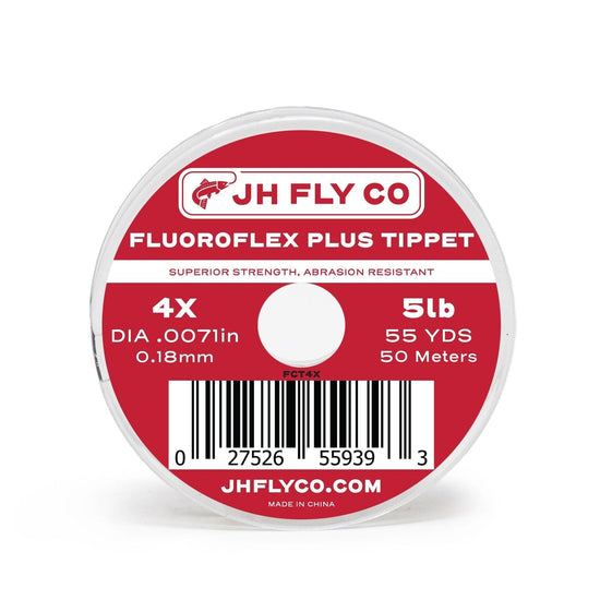 JHFLYCO Loaded Foam Fly Box – Hopper Dropper Assortment – Includes 50m 4X Fluoroflex Tippet - Hazy Fly Fishing