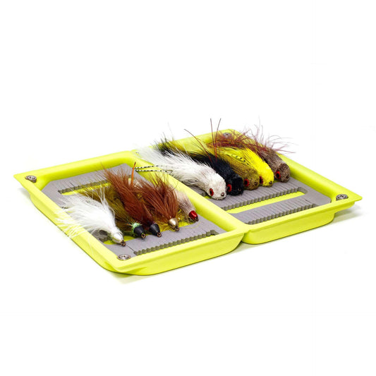 JHFLYCO Loaded Foam Fly Box – Large Streamer Assortment - Hazy Fly Fishing