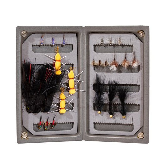 JHFLYCO Loaded Foam Fly Box - Snake River Guides' Choice - Hazy Fly Fishing