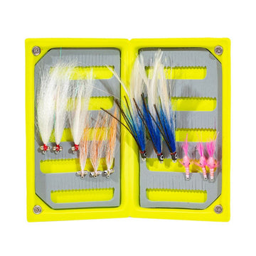 JHFLYCO Loaded Foam Fly Box - Snook Assortment - Hazy Fly Fishing