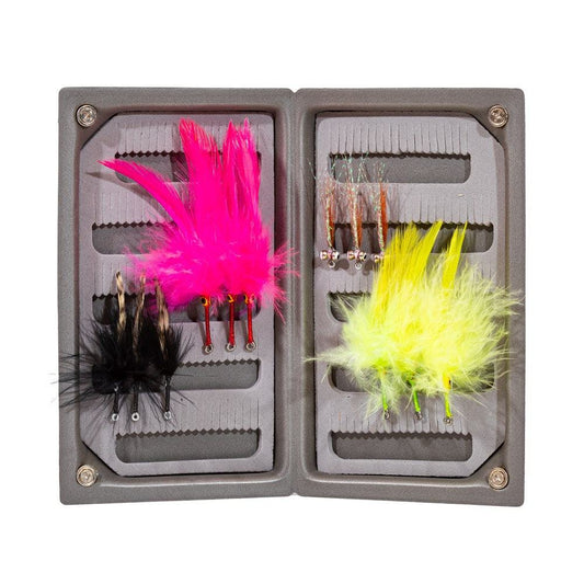 JHFLYCO Loaded Foam Fly Box - Tarpon Assortment - Hazy Fly Fishing