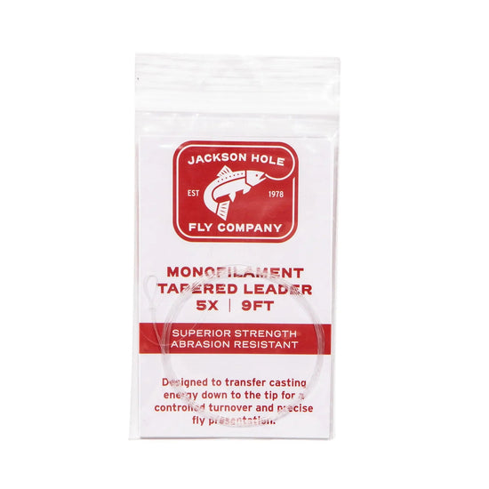 JHFLYCO Monofilament Nylon Tapered Leader - 3 Pack - Hazy Fly Fishing