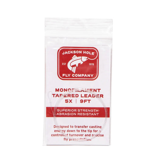 JHFLYCO Monofilament Nylon Tapered Leader - 3 Pack - Hazy Fly Fishing