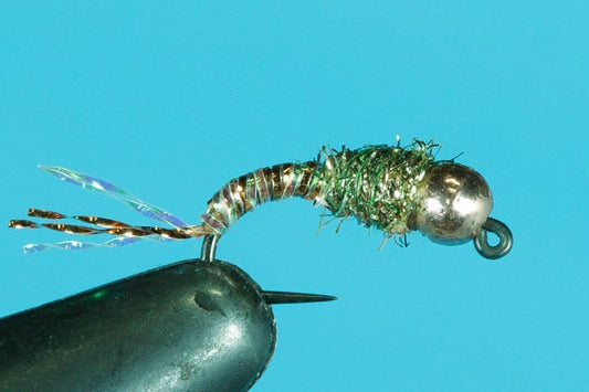 Jigged Caddis Larva - Tungsten (Barbless) - Hazy Fly Fishing