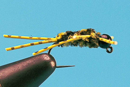 Jiggy Legs Short - Tungsten (Barbless) - Hazy Fly Fishing
