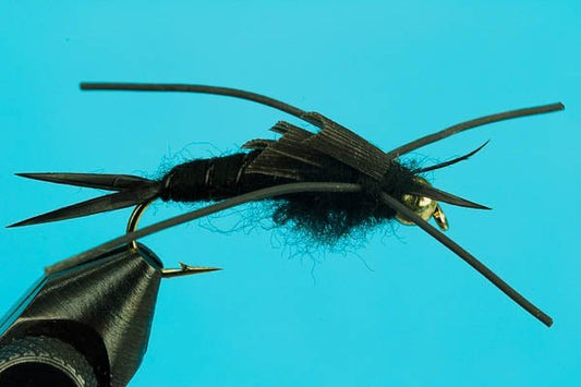 Kaufmann Stone Rubber Legs - Tungsten - Hazy Fly Fishing