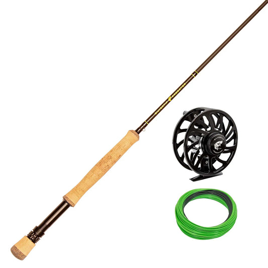 Kenai River Rod Combo Kit – 9'0" 8WT - Hazy Fly Fishing