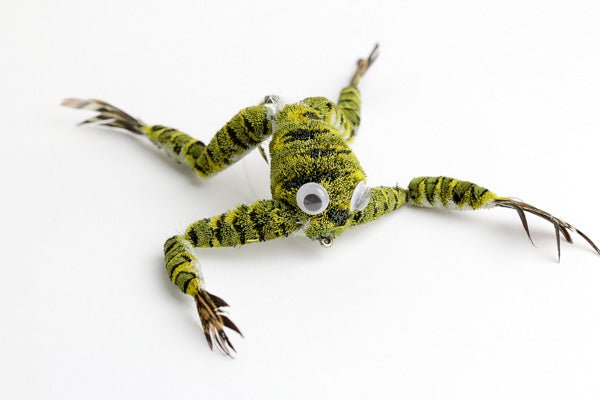 Leopard Frog - Articulating Legs - Hazy Fly Fishing