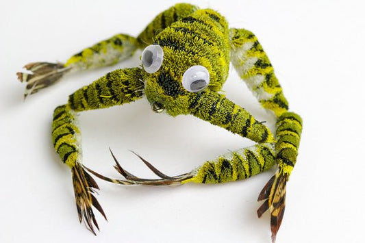 Leopard Frog - Articulating Legs - Hazy Fly Fishing