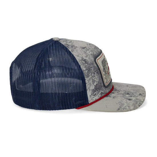 LeRoy Jenkins Bass Fishing Hat Meshback 6 - Panel Rope Cap - Hazy Fly Fishing