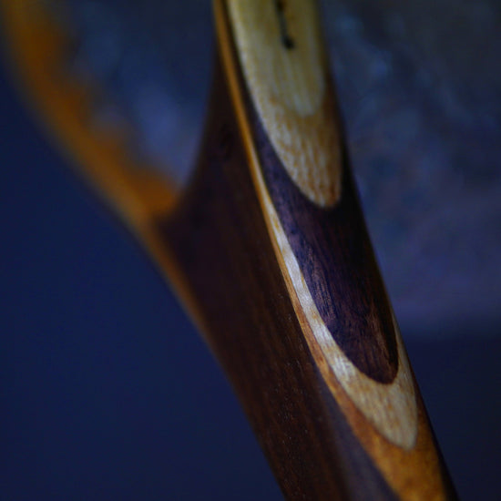 Little Dipper 12"x8" - Brown Trout Engraved - Natural Fly Fishing Traditional Landing Net - Handcrafted & Made in USA - Hazy Fly Fishing