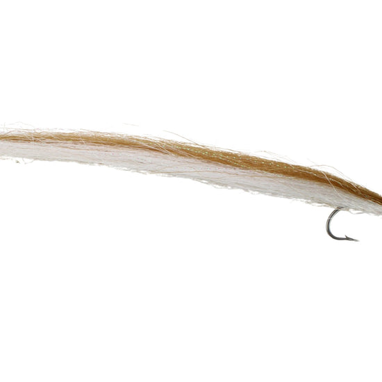 Long Tail Sand Eel, Size 1/0 | Brown | Qty. 3 | Wild Water Fly Fishing - Hazy Fly Fishing