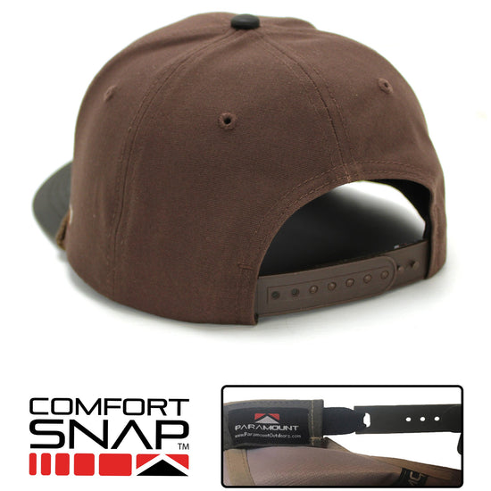 Longhorn 6-Panel Hat with Wax Cloth Visor - Hazy Fly Fishing