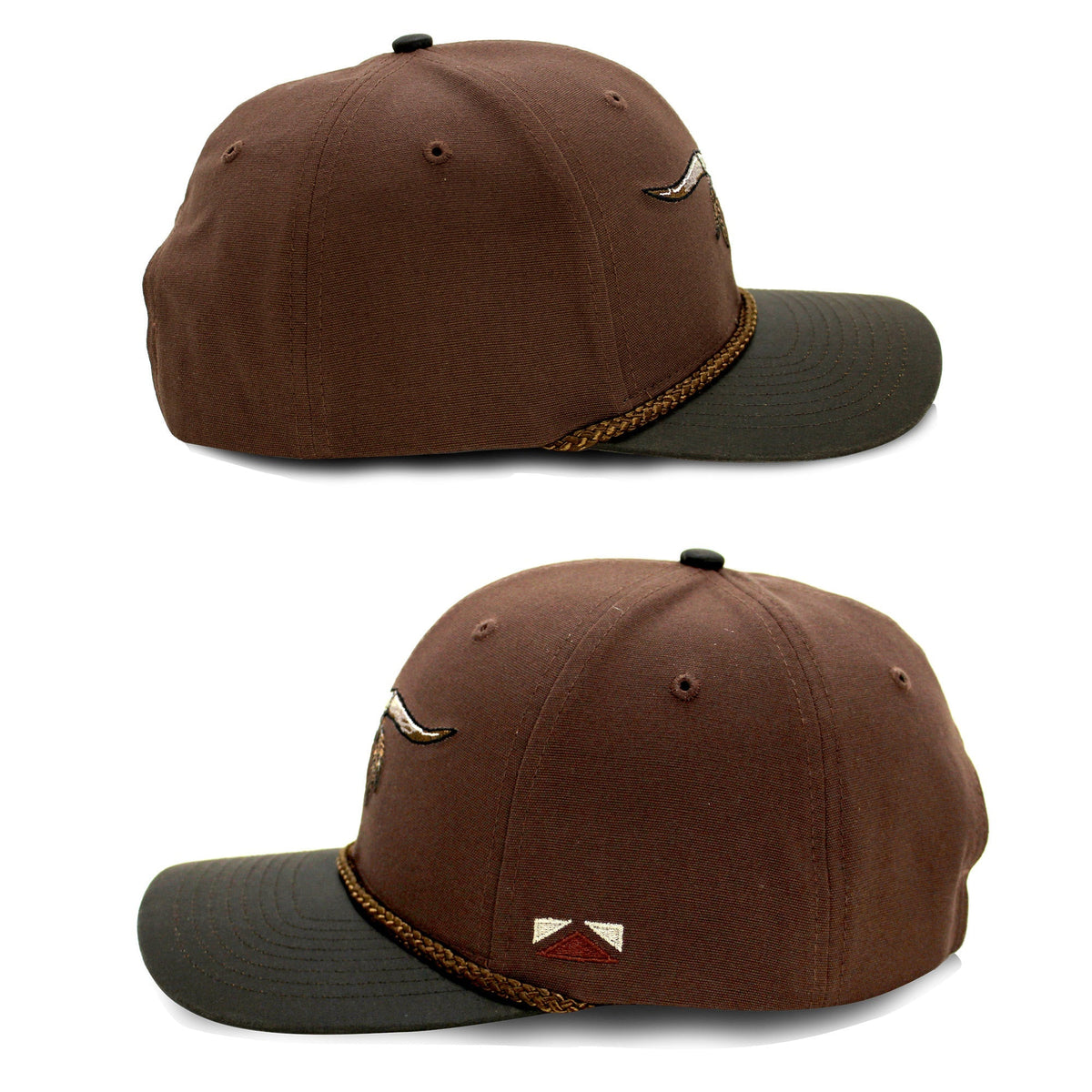 Longhorn 6-Panel Hat with Wax Cloth Visor - Hazy Fly Fishing