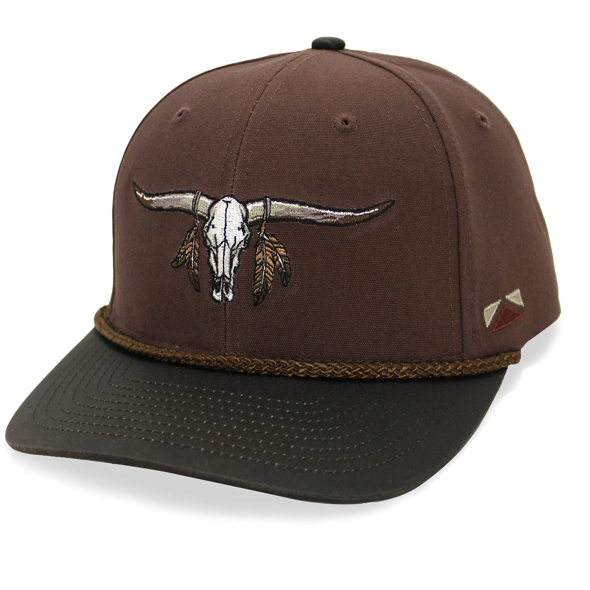 Longhorn 6-Panel Hat with Wax Cloth Visor - Hazy Fly Fishing