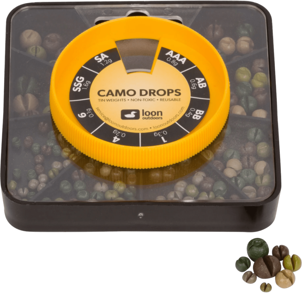 Loon™ - Tin Drop Shot Assortments - Hazy Fly Fishing