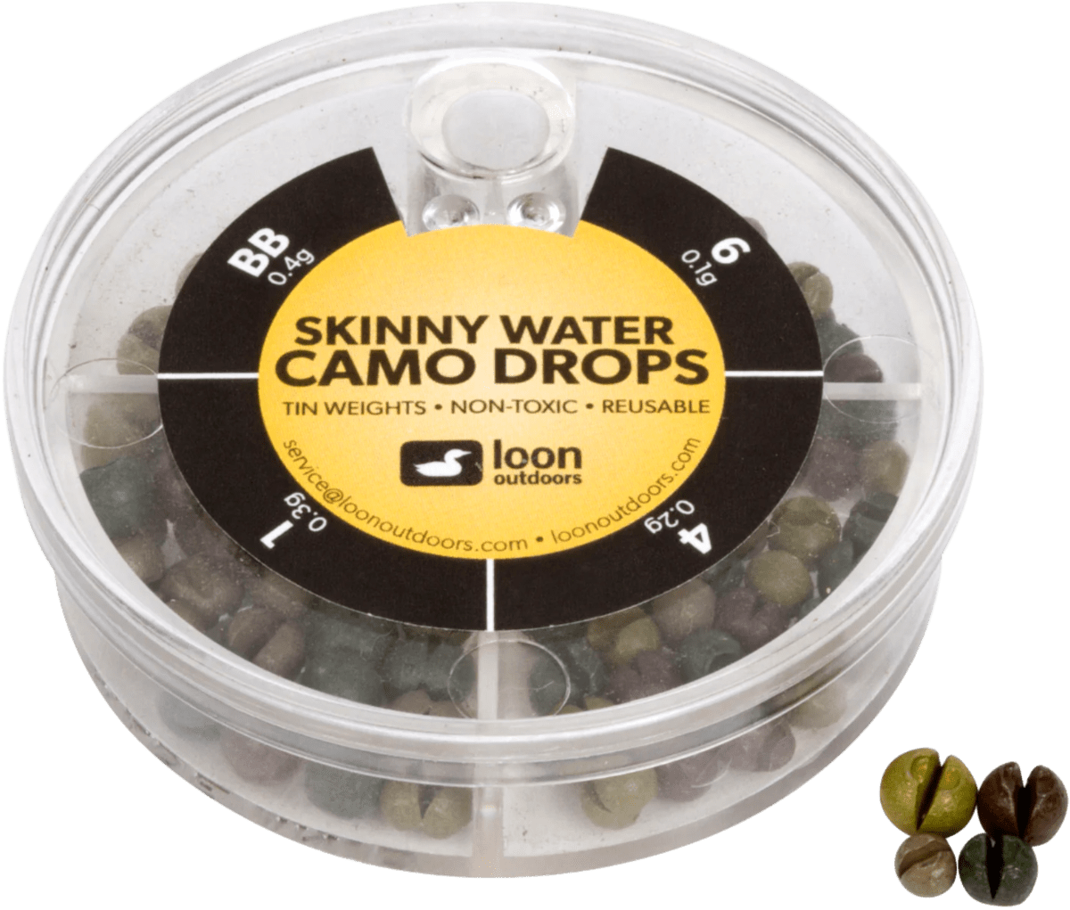 Loon™ - Tin Drop Shot Assortments - Hazy Fly Fishing