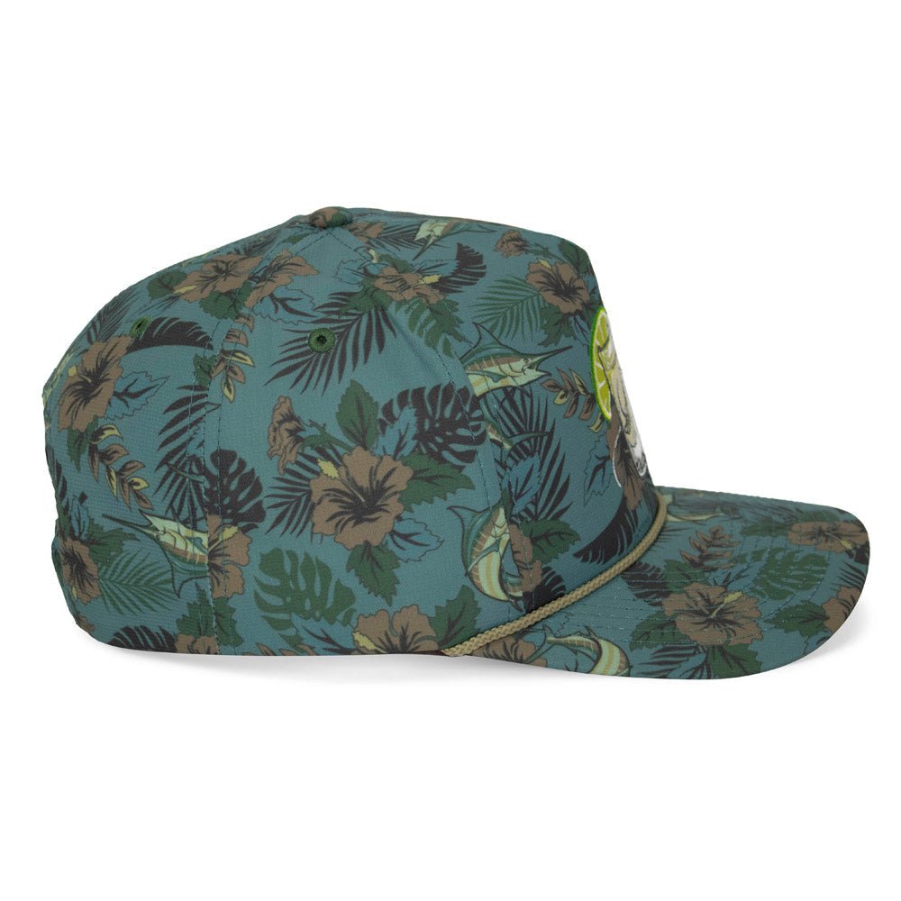 Mezcal Saltwater Fishing Trucker Hat Rope Cap - Hazy Fly Fishing