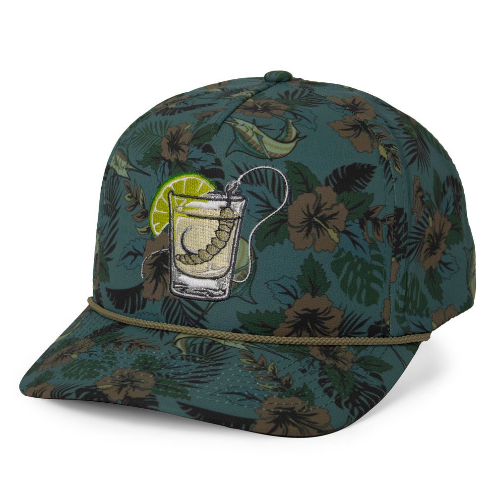 Mezcal Saltwater Fishing Trucker Hat Rope Cap - Hazy Fly Fishing