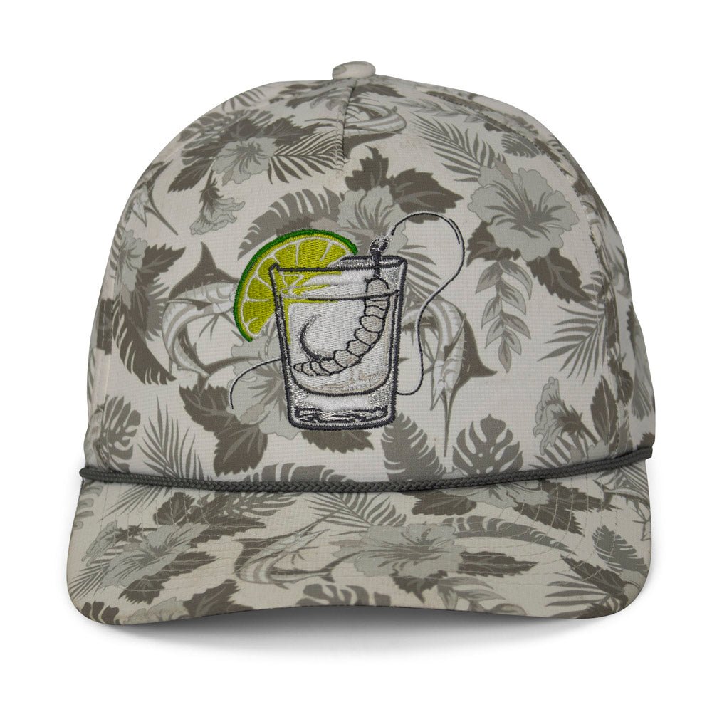 Mezcal Saltwater Fishing Trucker Hat Rope Cap - Hazy Fly Fishing