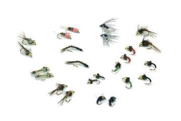Micro Nymph Assortment - 24 Flies 35 - Hazy Fly Fishing