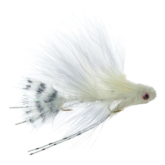 Mini Sex Dungeon Streamer Sampler - 4 Colors - Size 6 - Articulated Trout Bass Steelhead Salmon and Bass Fly Fishing Flies - Hazy Fly Fishing