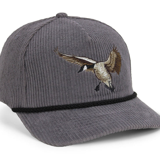 New Canadian Goose Corduroy 5 - Panel Rope Cap - Hazy Fly Fishing
