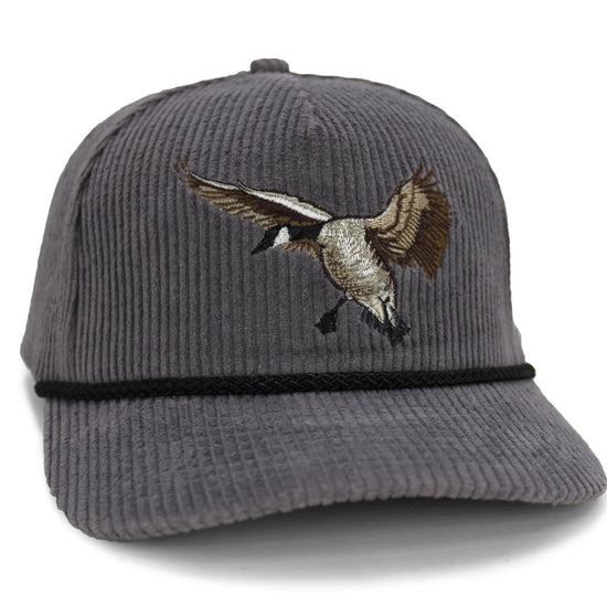 New Canadian Goose Corduroy 5 - Panel Rope Cap - Hazy Fly Fishing