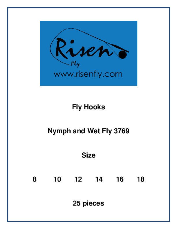 Nymph Hook 3769 - Hazy Fly Fishing