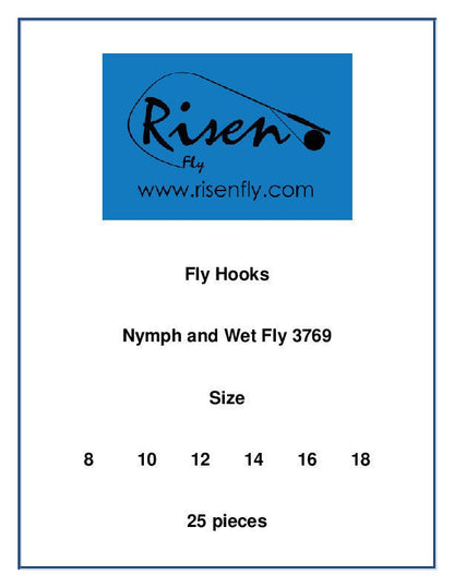 Nymph Hook 3769 - Hazy Fly Fishing